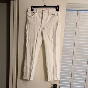 Zara White Women's Jeans - The Dreed Flare